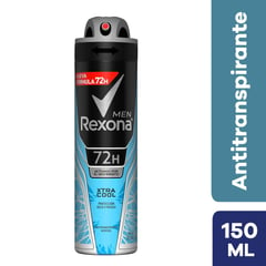 REXONA - Antitranspirante Men Xtra Cool 72H Aerosol 150mL