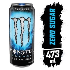 MONSTER - Bebida energizante Monster Energy Zero Sugar de 473 mL