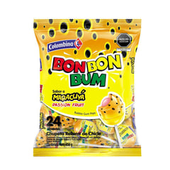 BON BON BUM - Chupetines Bon Bon Bum Maracuyá 456 g