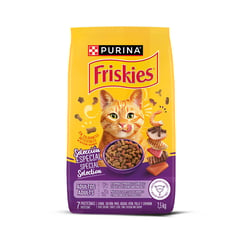 FRISKIES - Alimento seco para gatos ADULTOS Selección especial de 7.5 kg