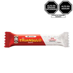 TRIANGULO - CHOCOL S/AZUCAR CON LECHE Y EDULC X 17G
