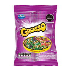 GROSSO - CHICLES GROSSO SURTIDOS X 325G