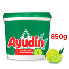 AYUDIN - Lavavajillas pasta Ayudín limón sábila pote 850 g