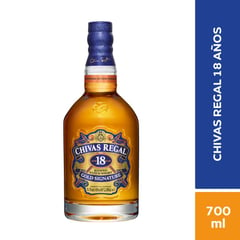 CHIVAS REGAL - Whisky 18 años 700 mL