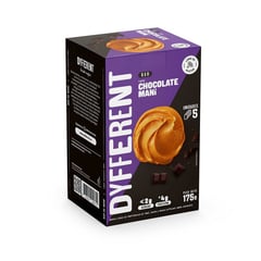 DYFFERENT - Barra de chocolate con maní de 175 g
