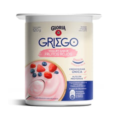 GLORIA - Yogurt Griego Frutos Rojos 120 gr
