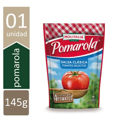 MOLITALIA - Salsa de tomate Pomarola clásica Molitalia 145 g