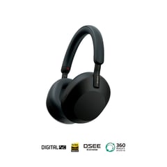 SONY - Audífonos Bluetooth WH-1000XM5 Noise Cancelling Negro