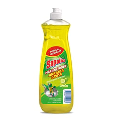 SAPOLIO - Lavavajilla Líquido Limón 1250 ml