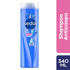 SEDAL - Shampoo 2 en 1 Zero Caspa Multivitaminas 340 mL