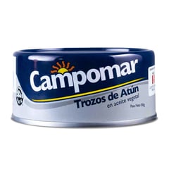 CAMPOMAR - Trozos de atún en aceite vegetal de 150 g