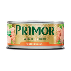 PRIMOR - Trozo Atún Aceite Vegetal Lata x 140 g