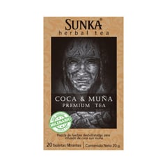 SUNKA - Infusión Coca & Muña x 20 Sobres