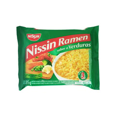 NISSIN - Pasta Precocida Trigo Ramen Verdura 85g