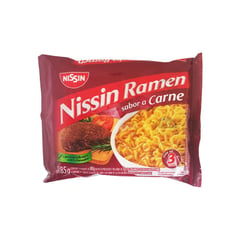 NISSIN - Pasta Precocida Ramen Sab Carne 85g
