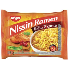NISSIN - Pasta Precocida Trigo Ramen Pollo Pican 85g