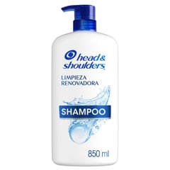 HEAD AND SHOULDERS - Shampoo Head & Shoulders Limpieza Renovadora Control Caspa 850 ml