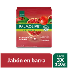 PALMOLIVE - Jabón en Barra Palmolive Naturals Granada 3 x 110 g