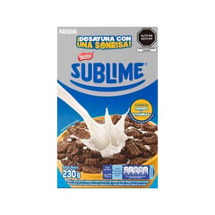 SUBLIME - Cereal de Arroz, Trigo, Maíz y Cacao 230g
