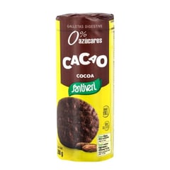 SANTIVERI - Galletas Cacao 0% Azúcar 200g