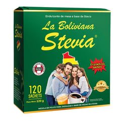 LA BOLIVIANA - Stevia 120 Sachets