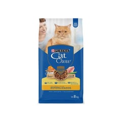 CAT CHOW - Alimento para Gatos Adulto Esterilizados en bolsa de 8 kg