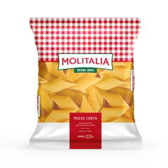 MOLITALIA - Fideo Macarron Bolsa Molitalia 235 g