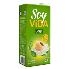 SOY VIDA - Bebida Soya Uht Caja 1 Lt