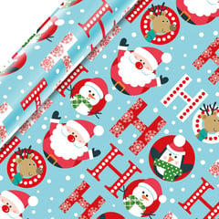 BENJI - Papel de Regalo de Navidad Whimsical Cuties Rollo 70cmx1m