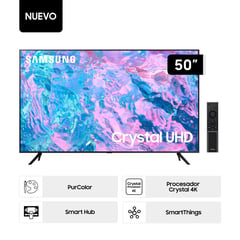 SAMSUNG - Televisor 50" Crystal UHD 4K