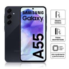 SAMSUNG - Smartphone Galaxy A55 8Gb 256Gb Awesome Negro