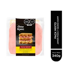 OTTO KUNZ - Pack Jamon & Queso 340g