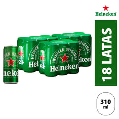 HEINEKEN - 3X Six Pack Heineken 310 mL
