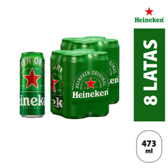 HEINEKEN - 2X Fourpack Heineken 473mL