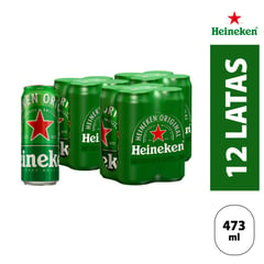 HEINEKEN - 3X Fourpack Heineken 473mL