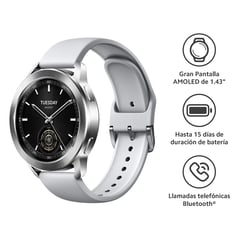 XIAOMI - Smartwatch Watch S3 Silver