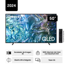 SAMSUNG - Televisor Samsung 50" QLED 4K Tizen Os Smart QN50Q60DAGXPE