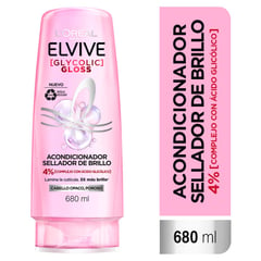 ELVIVE - Acondicionador Glycolic Gloss 680 ml