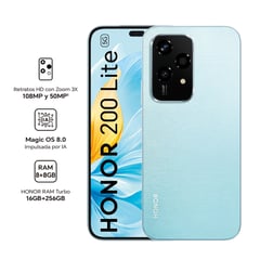 HONOR - Smartphone  200 Lite 8Gb+256Gb Starry Blue